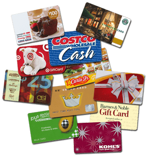 Gift Cards for sale in Moundsville, West Virginia