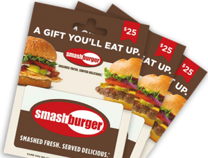 Sell Gift Cards Tempe - Smash Burger   